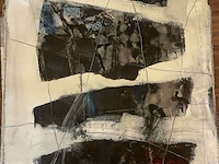 Abstract schilderij arn gyssels - quadrivium