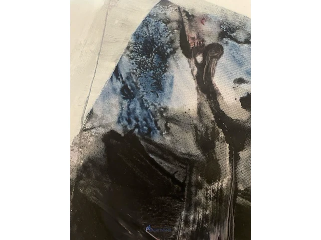 Abstract schilderij arn gyssels - quadrivium - afbeelding 2 van  4