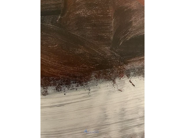 Abstract schilderij arn gyssels - quadrivium - afbeelding 3 van  4