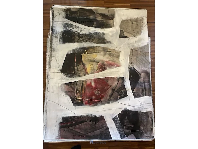 Abstract schilderij arn gyssels - quadrivium - afbeelding 1 van  4