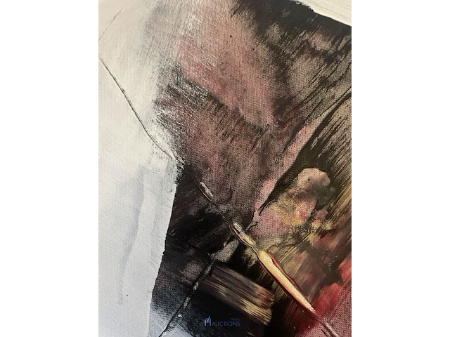 Abstract schilderij arn gyssels - quadrivium - afbeelding 2 van  4