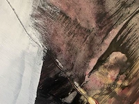 Abstract schilderij arn gyssels - quadrivium - afbeelding 2 van  4