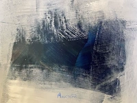 Abstract schilderij arn gyssels - quadrivium - afbeelding 2 van  4