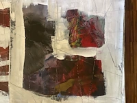 Abstract schilderij arn gyssels - quadrivium