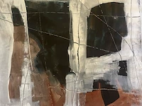 Abstract schilderij arn gyssels - quadrivium