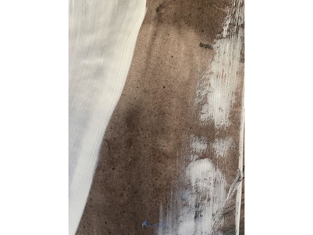 Abstract schilderij arn gyssels - quadrivium - afbeelding 3 van  4