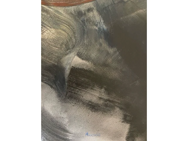 Abstract schilderij arn gyssels - quadrivium - afbeelding 2 van  4