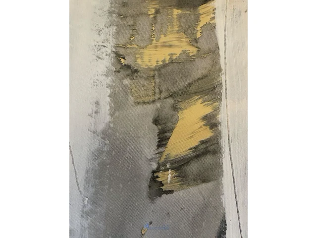 Abstract schilderij arn gyssels - quadrivium - afbeelding 3 van  4