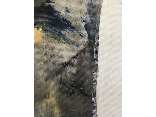 Abstract schilderij arn gyssels - quadrivium - afbeelding 3 van  4