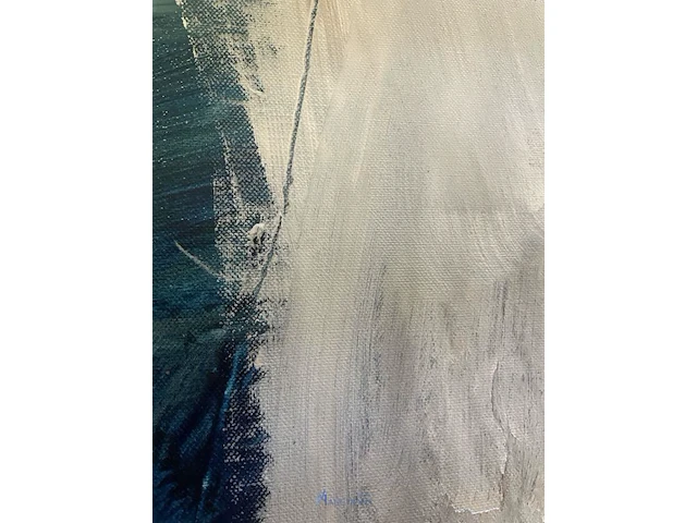 Abstract schilderij arn gyssels - quadrivium - afbeelding 2 van  4