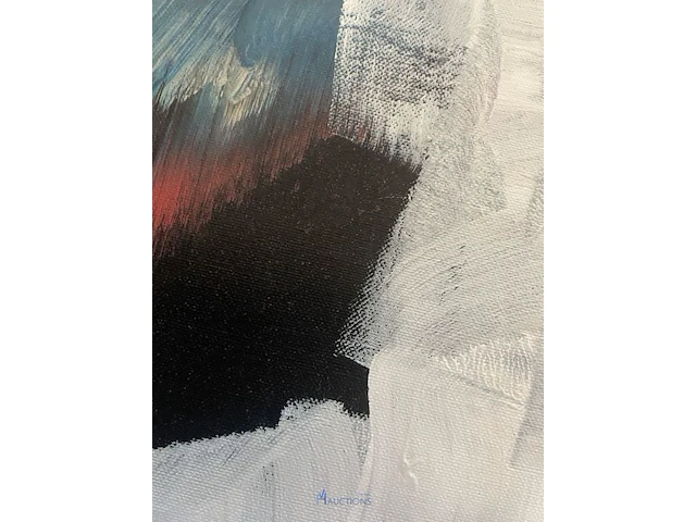 Abstract schilderij arn gyssels - quadrivium - afbeelding 3 van  4