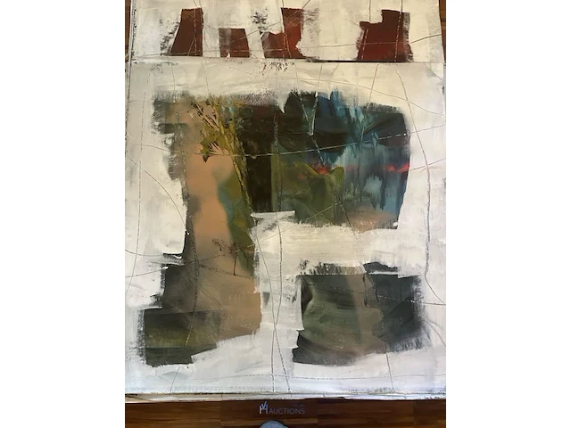 Abstract schilderij arn gyssels - quadrivium - afbeelding 1 van  3