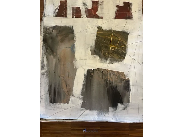 Abstract schilderij arn gyssels - quadrivium - afbeelding 1 van  4