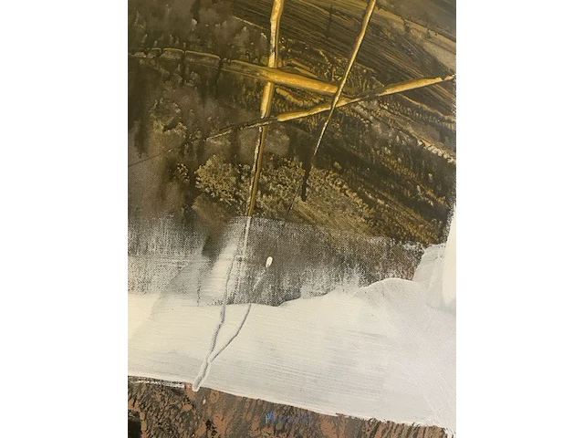 Abstract schilderij arn gyssels - quadrivium - afbeelding 2 van  4