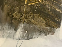 Abstract schilderij arn gyssels - quadrivium - afbeelding 2 van  4