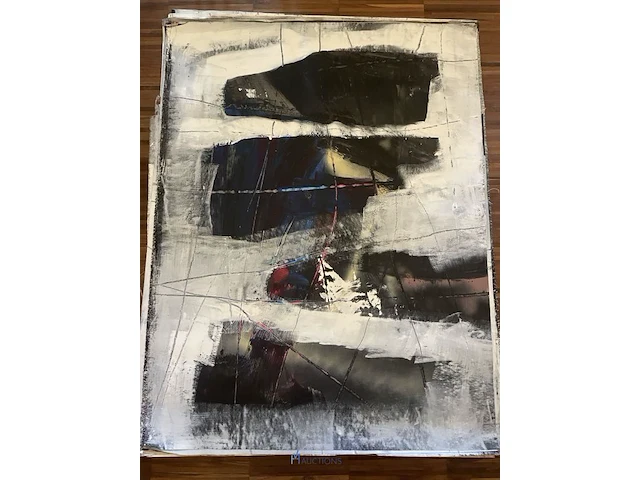 Abstract schilderij arn gyssels - quadrivium - afbeelding 1 van  4