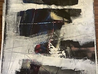 Abstract schilderij arn gyssels - quadrivium
