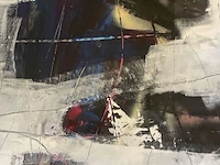 Abstract schilderij arn gyssels - quadrivium - afbeelding 2 van  4