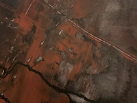 Abstract schilderij arn gyssels - quadrivium - afbeelding 3 van  4