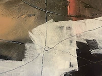 Abstract schilderij arn gyssels - quadrivium - afbeelding 2 van  4