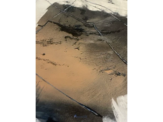 Abstract schilderij arn gyssels - quadrivium - afbeelding 3 van  4