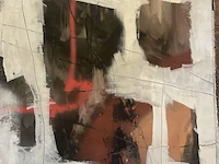 Abstract schilderij arn gyssels - quadrivium