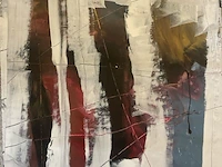Abstract schilderij arn gyssels - quadrivium