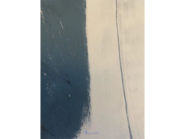 Abstract schilderij arn gyssels - quadrivium - afbeelding 2 van  4