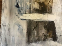 Abstract schilderij arn gyssels - quadrivium