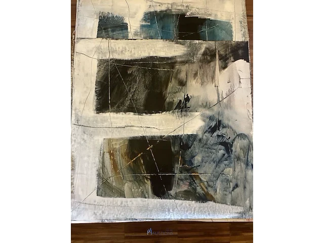 Abstract schilderij arn gyssels - quadrivium - afbeelding 1 van  3