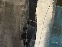 Abstract schilderij arn gyssels - quadrivium - afbeelding 2 van  4