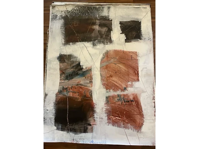 Abstract schilderij arn gyssels - quadrivium - afbeelding 1 van  4
