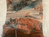 Abstract schilderij arn gyssels - quadrivium - afbeelding 3 van  4