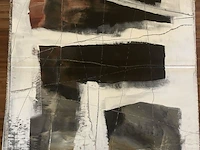 Abstract schilderij arn gyssels - quadrivium