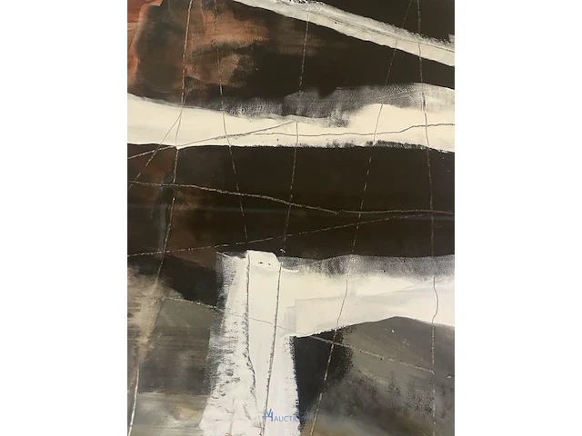 Abstract schilderij arn gyssels - quadrivium - afbeelding 2 van  4