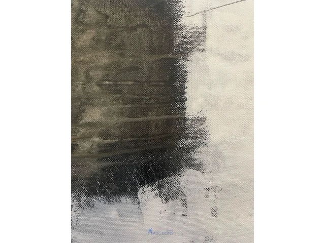 Abstract schilderij arn gyssels - quadrivium - afbeelding 3 van  4