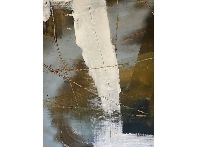 Abstract schilderij arn gyssels - quadrivium - afbeelding 3 van  4