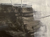 Abstract schilderij arn gyssels - quadrivium - afbeelding 2 van  4
