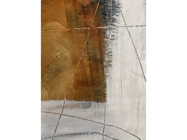 Abstract schilderij arn gyssels - quadrivium - afbeelding 3 van  4
