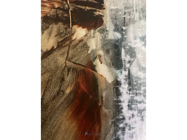 Abstract schilderij arn gyssels - quadrivium - afbeelding 3 van  4