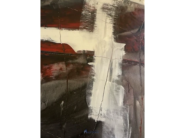 Abstract schilderij arn gyssels - quadrivium - afbeelding 3 van  4