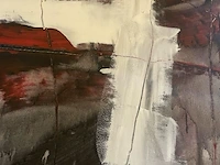 Abstract schilderij arn gyssels - quadrivium - afbeelding 3 van  4