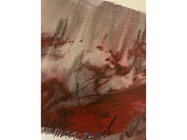 Abstract schilderij arn gyssels - quadrivium - afbeelding 3 van  4