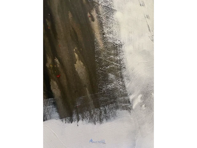 Abstract schilderij arn gyssels - quadrivium - afbeelding 3 van  4
