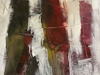 Abstract schilderij arn gyssels - quadrivium