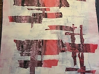 Abstract schilderij arn gyssels - zoku