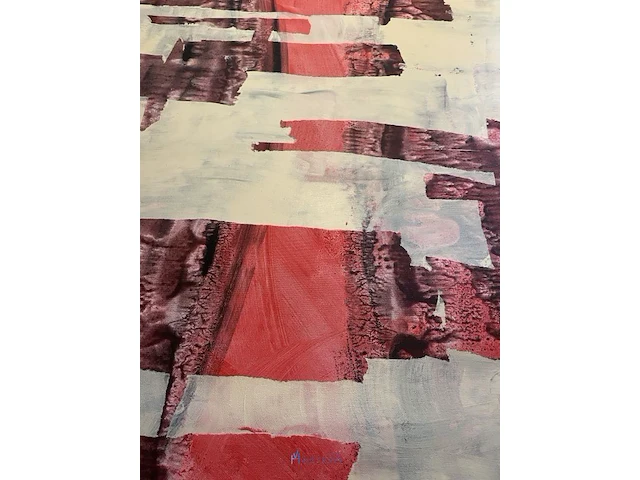 Abstract schilderij arn gyssels - zoku - afbeelding 2 van  4