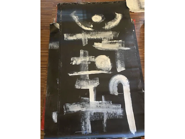 Abstract schilderij arn gyssels - zoku - afbeelding 1 van  4