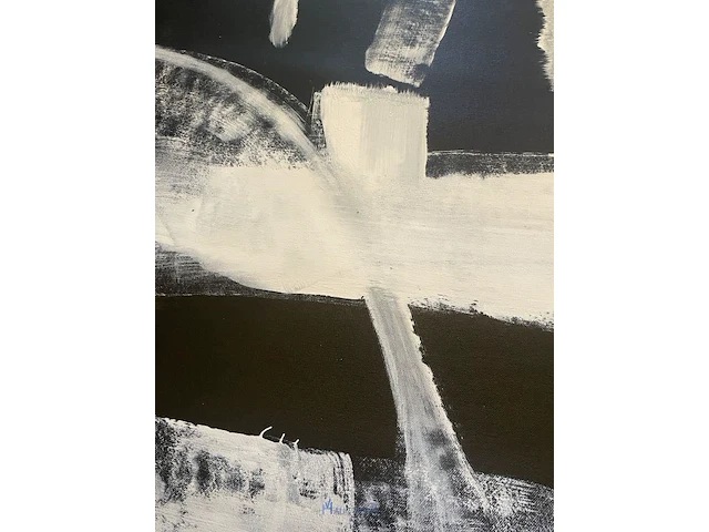 Abstract schilderij arn gyssels - zoku - afbeelding 2 van  4