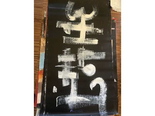 Abstract schilderij arn gyssels - zoku - afbeelding 1 van  4